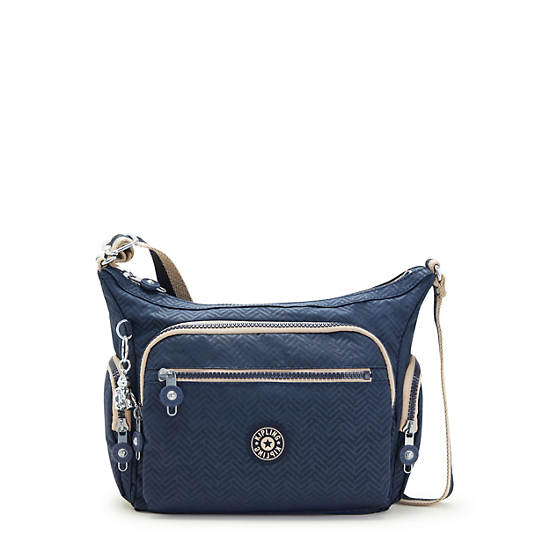 Kipling Gabbie Small Printed Crossbody Väska Blå | SE 2067AH